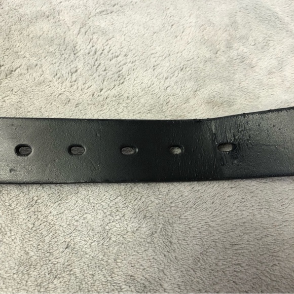 Fossil Black & Brown Leather Reversible Belt Unisex - Picture 9 of 13